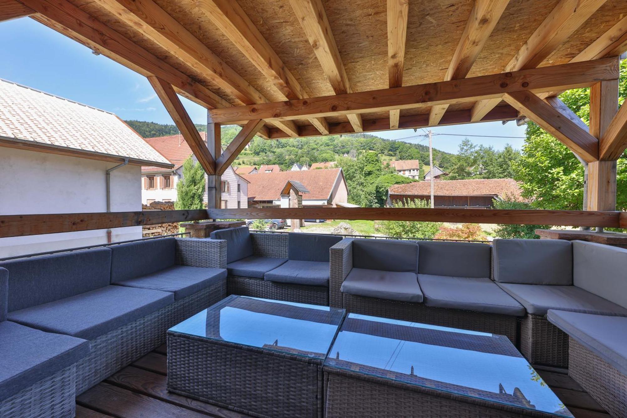 Locations Des 3 Sommets Avec Sauna Et Spa En Alsace Sondernach Екстер'єр фото
