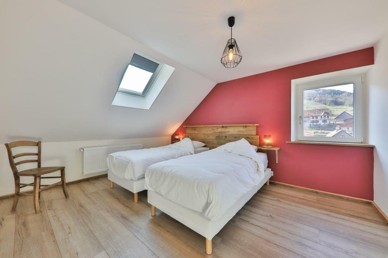 Locations Des 3 Sommets Avec Sauna Et Spa En Alsace Sondernach Екстер'єр фото